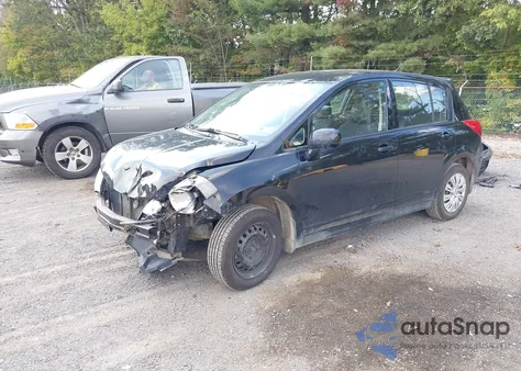 2008 Nissan Versa 1.8S из США, поврежденный, VIN 3N1BC13E38L375492